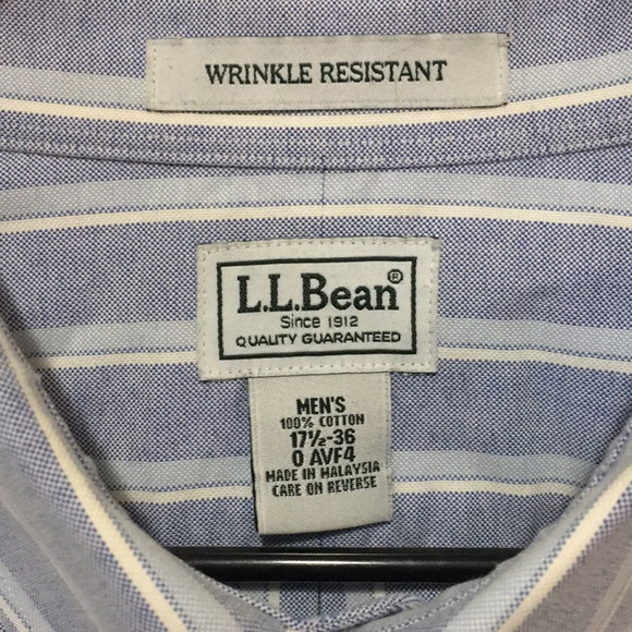 L.L. Bean wrinkle resistant button down - Picture 2 of 5